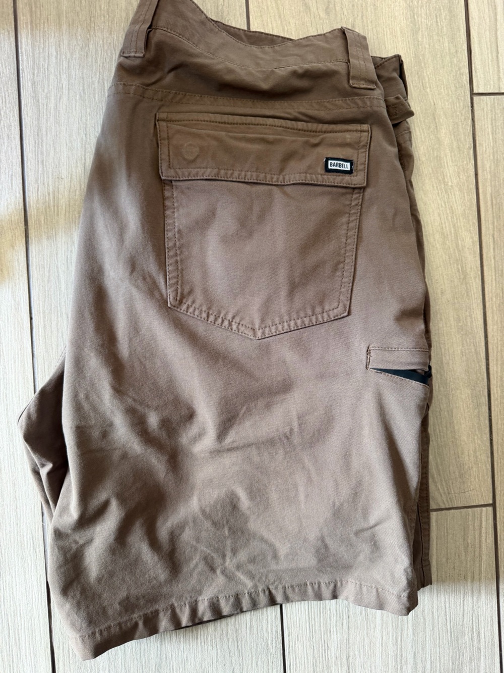 Men's Cargo Shorts in Brown by Barbell